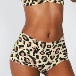 The Primal Passion - Naughty Cheetah Print Women’s Seamless Boyshort