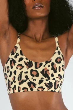 The Primal Passion - Naughty Cheetah Print Boob Hammock™ Scoop Bralette