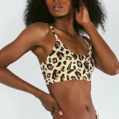 The Primal Passion - Naughty Cheetah Print Boob Hammock™ Scoop Bralette
