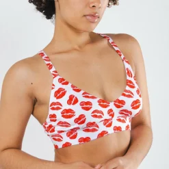 The Pucker Up - Lipstick Kiss Boob Hammock™ Plunge Bralette