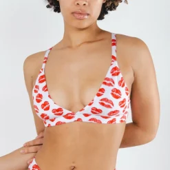 The Pucker Up - Lipstick Kiss Boob Hammock™ Triangle Bralette