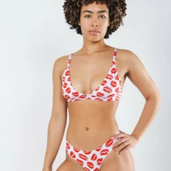 The Pucker Up - Lipstick Kiss Boob Hammock™ Triangle Bralette