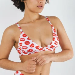 The Pucker Up - Lipstick Kiss Boob Hammock™ Triangle Bralette