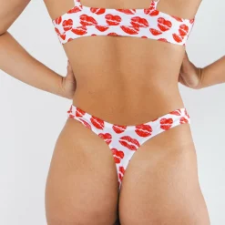 The Pucker Up - Lipstick Kiss MicroModal Thong
