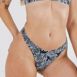 The Racy & Lacy - Provocative Lace Print MicroModal Thong