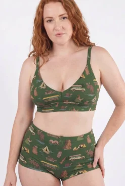 The Really Happy Camper - Camping Boob Hammock™ Plunge Bralette