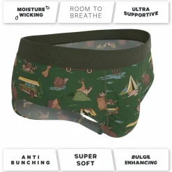 The Really Happy Camper - Camping Ball Hammock® Pouch Underwear Briefs