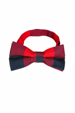 The Red & Black Lumberjack - Buffalo Check Bow Tie