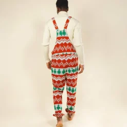 The Red Ryder - Fair Isle Knit Print Pajamaralls®