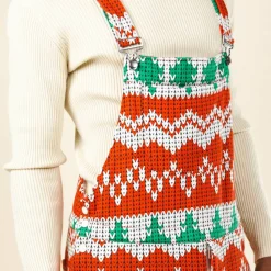 The Red Ryder - Fair Isle Knit Print Pajamaralls®