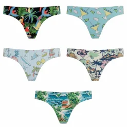 The Relax Inn Bundle - Margaritaville® MicroModal Thong 5 Pack