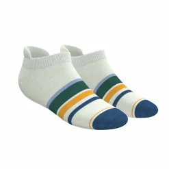 The Retro Actives - Retro Stripe Heel Hammock™ Ankle Socks