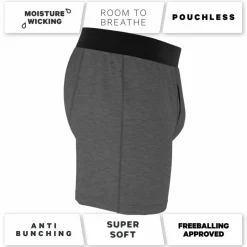 The Rock Solid - Mild Grey Boxers
