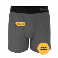 The Rock Solid - Mild Grey Boxers