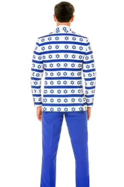 The Rock Star Of David - Hanukkah Suit Pants
