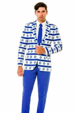 The Rock Star Of David - Hanukkah Suit Pants