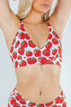 The Roma - Tomato Boob Hammock™ Plunge Bralette