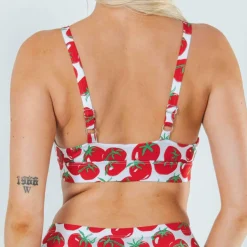The Roma - Tomato Boob Hammock™ Plunge Bralette