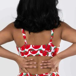 The Roma - Tomato Boob Hammock™ Plunge Bralette