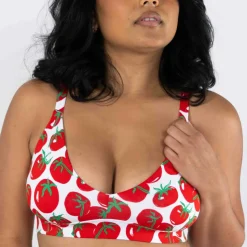 The Roma - Tomato Boob Hammock™ Plunge Bralette