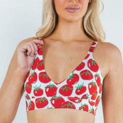 The Roma - Tomato Boob Hammock™ Plunge Bralette
