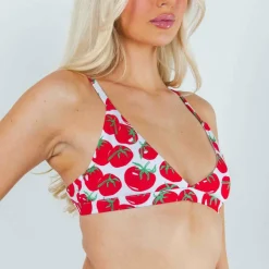 The Roma - Tomato Boob Hammock™ Triangle Bralette