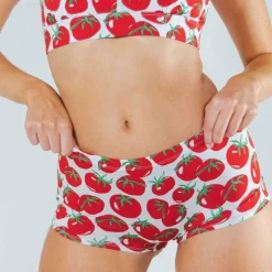 The Roma - Tomato Modal Boyshort Underwear