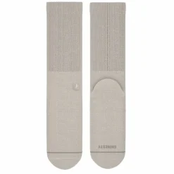 The Sandstorm - Plain Tan Heel Hammock™ Crew Socks