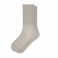 The Sandstorm - Plain Tan Heel Hammock™ Crew Socks