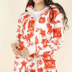 The Santa Slays - Ladies Unisex Christmas Toile Onesie