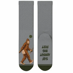 The Sassquatch - Bigfoot Heel Hammock™ Crew Socks