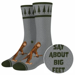 The Sassquatch - Bigfoot Heel Hammock™ Crew Socks