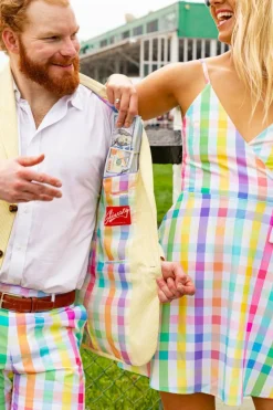 The Savannah Swinger - Yellow Derby Seersucker Suit