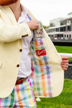 The Savannah Swinger - Yellow Derby Seersucker Suit