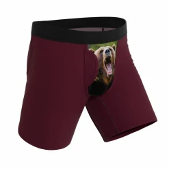 The Scare Bear - Grizzly Bear Ball Hammock® Boxer - Long Leg