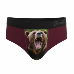 The Scare Bear - Grizzly Bear Ball Hammock® Pouch Underwear Briefs