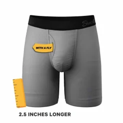 The 50 Shades - Long Leg Ball Hammock® Pouch Underwear With Fly 7 Pack