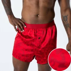 The Shaking Sheets - Valentine's Day Men’s Silk Boxers