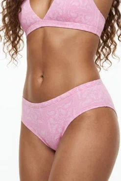 The Silk & Saddle - Pink Bandana Cheeky Underwear