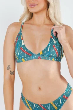 The Ski In Ski Out - Retro Ski Boob Hammock™ Triangle Bralette