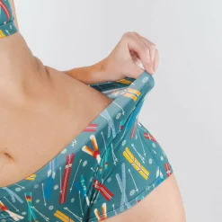 The Ski In Ski Out - Retro Ski Modal Boyshort Underwear