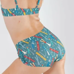 The Ski In Ski Out - Retro Ski Modal Boyshort Underwear