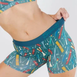 The Ski In Ski Out - Retro Ski Women’s Boxers