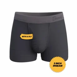 The Slate Expectations - Grey Tonal Ball Hammock® Pouch Trunks Underwear