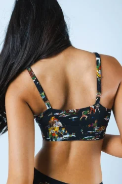 The 12 Slays of Christmas - Christmas Scene Boob Hammock™ Scoop Bralette