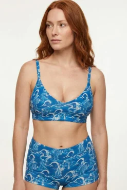 The Slippery When Wet - Naughty Wave Boob Hammock™ Plunge Bralette