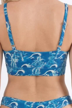 The Slippery When Wet - Naughty Wave Boob Hammock™ Scoop Bralette
