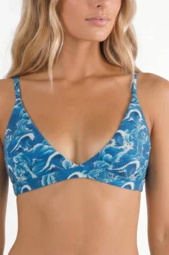 The Slippery When Wet - Naughty Wave Boob Hammock™ Triangle Bralette