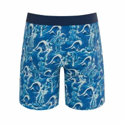 The Slippery When Wet - Naughty Wave Ball Hammock® Boxer - Long Leg