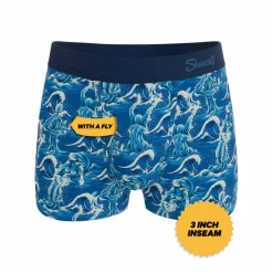 The Slippery When Wet - Naughty Wave Ball Hammock® Pouch Trunks Underwear